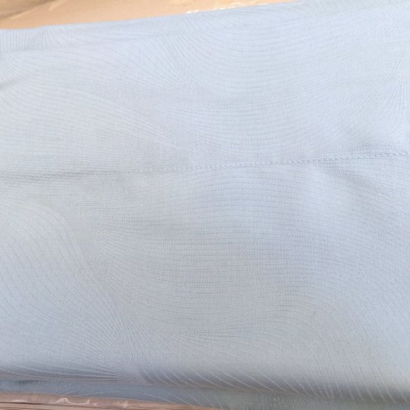 FRETTE Standard SHAM 1x Mathivet Light BLUE 20"x28" 100% Cotton Portugal NEW - Picture 6 of 8